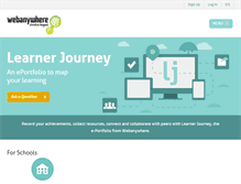 Tablet Screenshot of learnerjourney.com